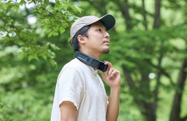 夏でも涼しいネッククーラー」1台3役こなす『PowerArQ Wearable Neck