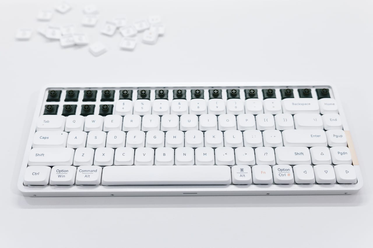 Lofree FLOWのキースイッチをGHOST(リニア・赤軸)からWIZARD