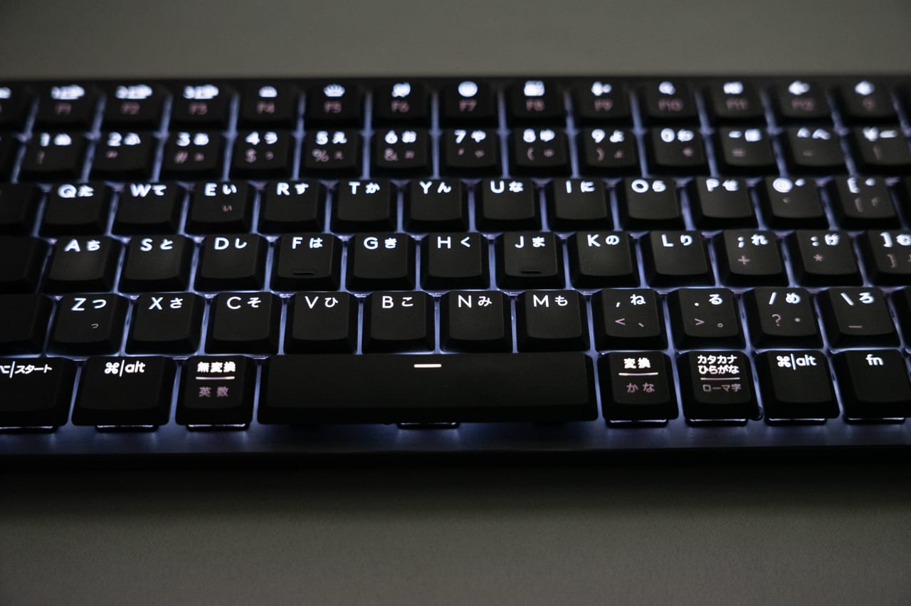 Logicool MX Mechanical Mini レビュー／打鍵感は良いが、使いこなすに