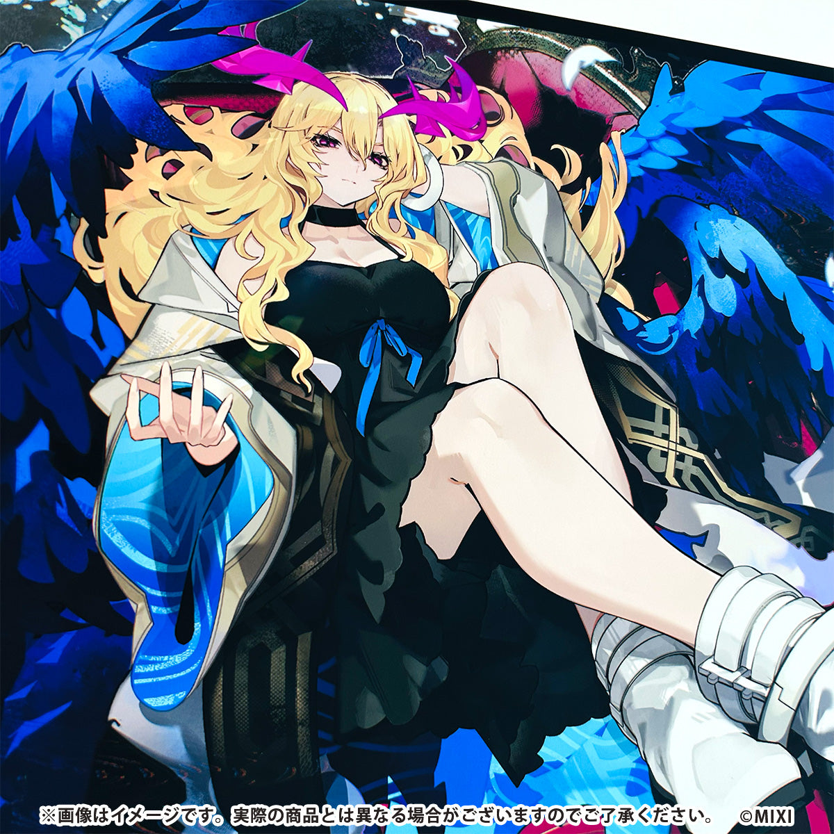 MONSTER STRIKE ART WORKS 真 高精細イラスト 新生・堕天の王