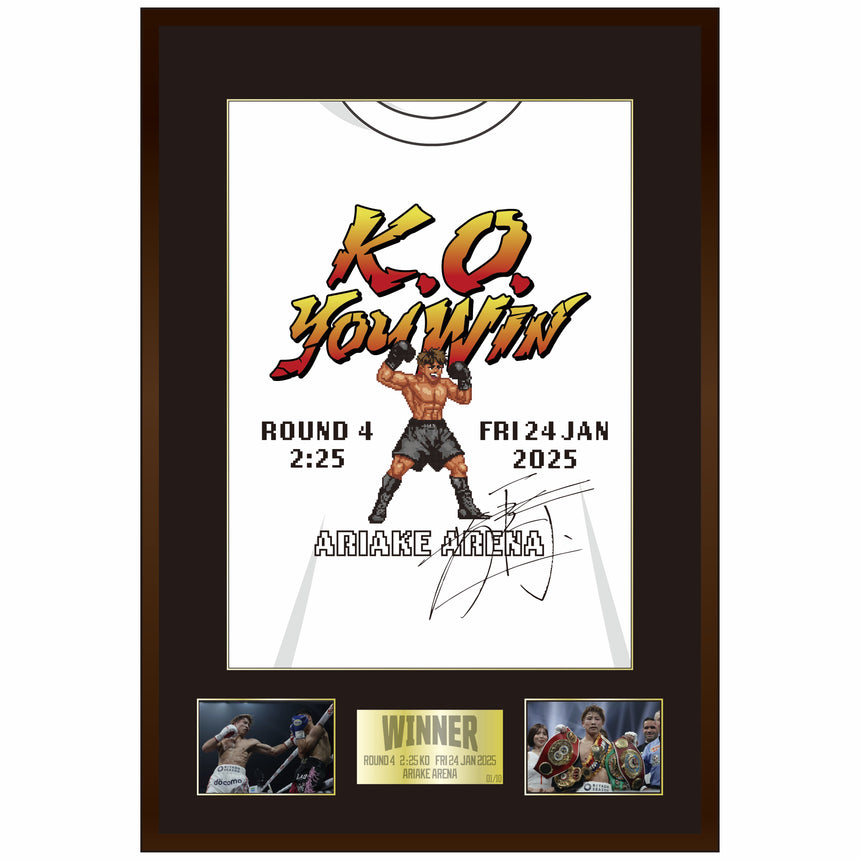 SIGNED WINNER T-SHIRT [Ltd Ed]＜受付期間：～2/17