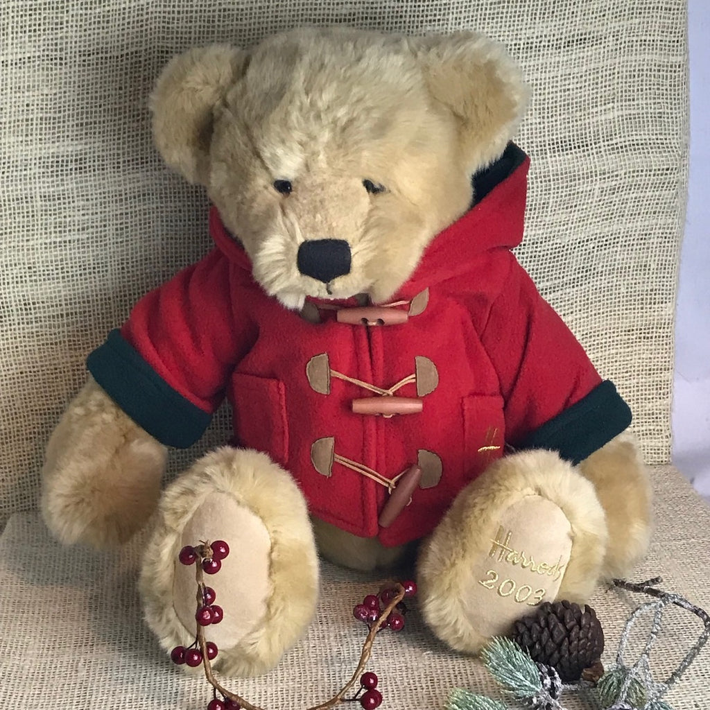 Harrods 2003 Christmas Teddy Bear – Moody Mabel
