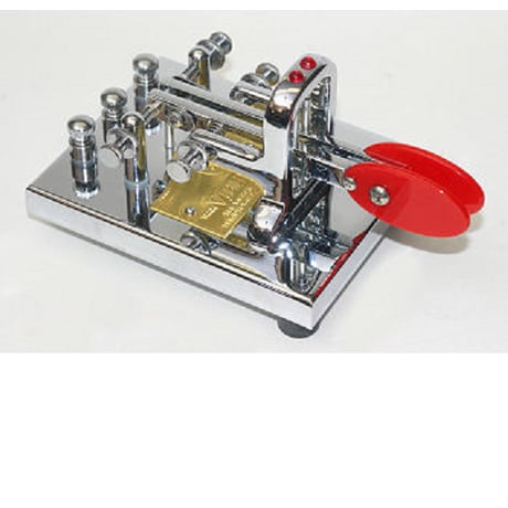 DISCONTINUED VIBROPLEX VP I DLX - Iambic deluxe paddle Chrome