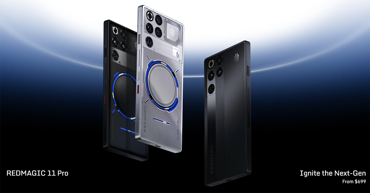 世界初！空冷×液冷搭載ゲーミングスマホ「REDMAGIC 11 Pro」グローバル