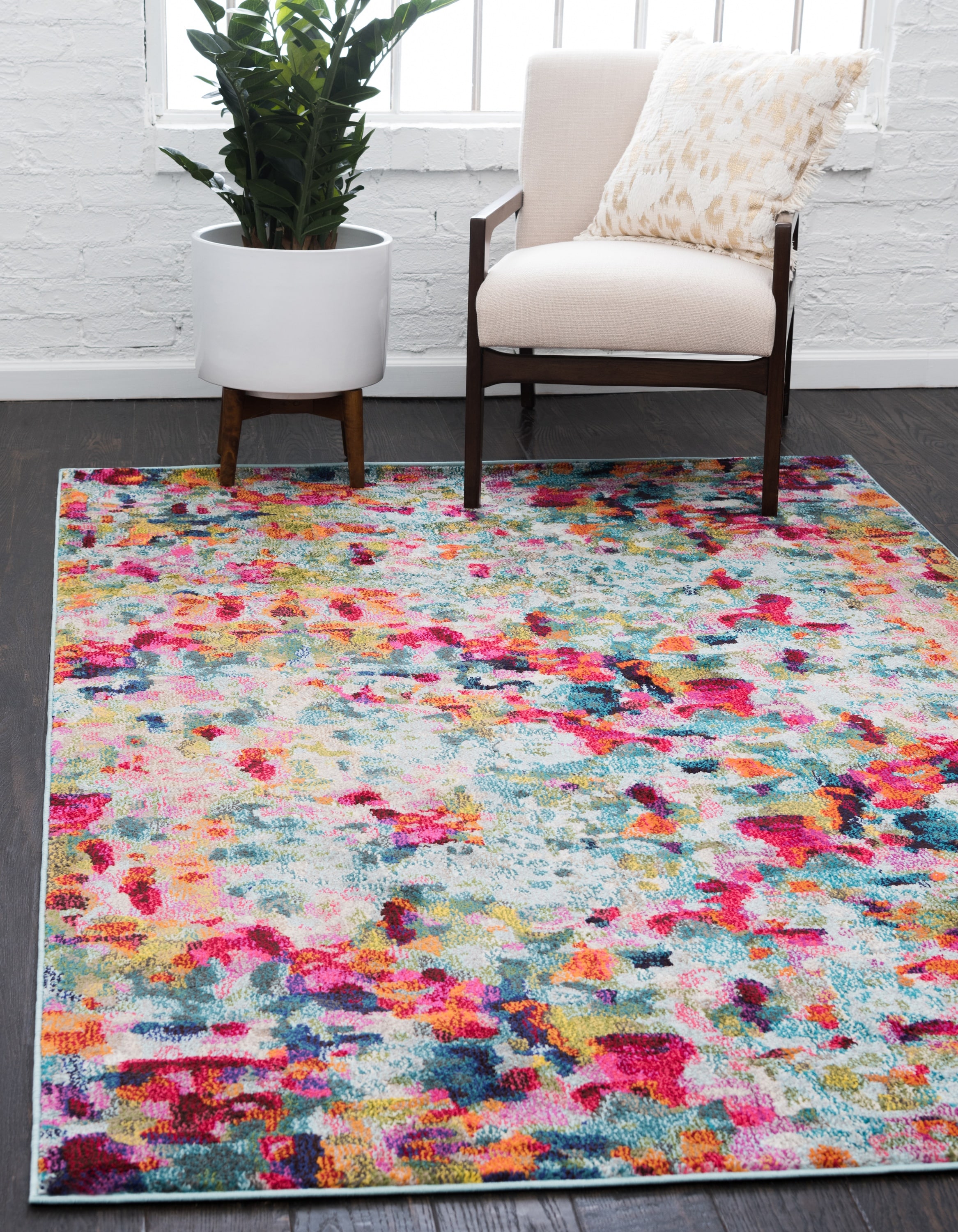 loomer】Art Rug 18AW Unique Loom Trellis Frieze 7 X 7 (ft