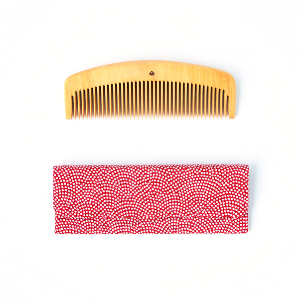 さつまつげ解櫛5寸細歯