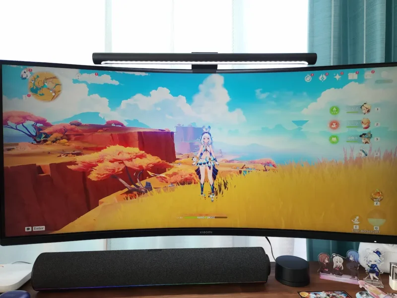 Xiaomi ウルトラワイドモニター レビュー】高解像度で180Hz対応なのに
