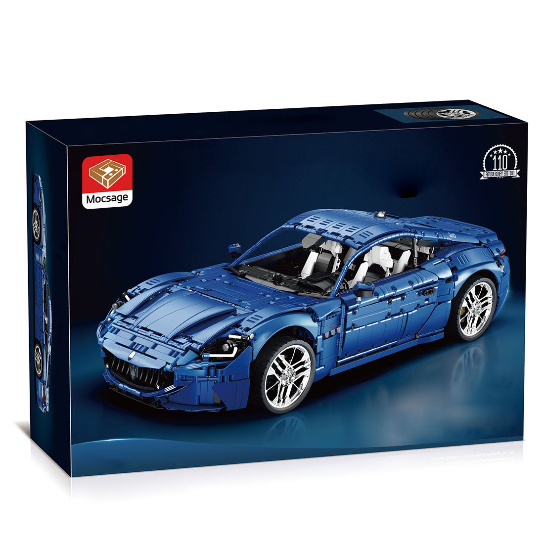 Mocsage 1/8 Scale Maserati Building Blocks Set (Blue/5480PCS)
