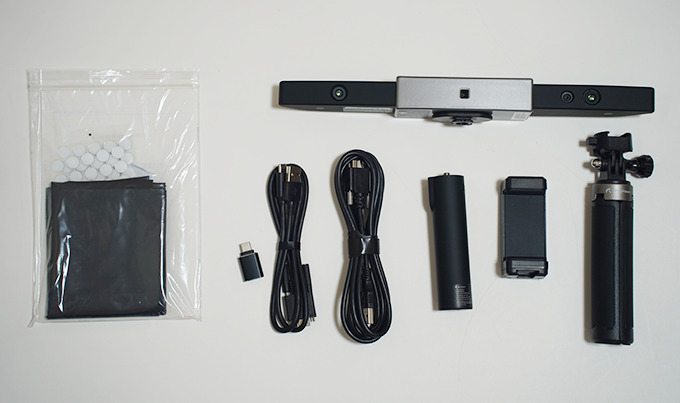 Revopoint RANGE より広い範囲を撮影できるようになり大きな物でも