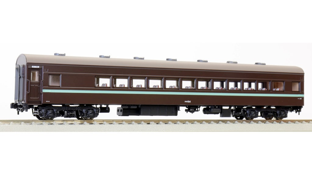 天賞堂 [57067] スロ54形 ぶどう色2号（淡緑6号帯） (1:80 16.5mm/HO