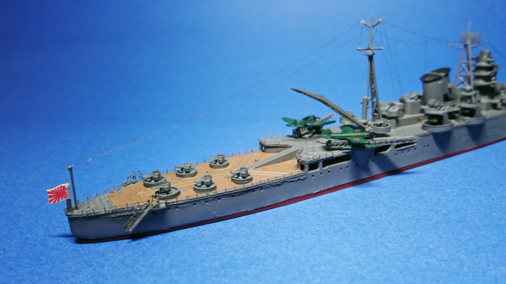 キットレビュー】フジミ 1/700 日本重巡洋艦 利根 | Modelyard