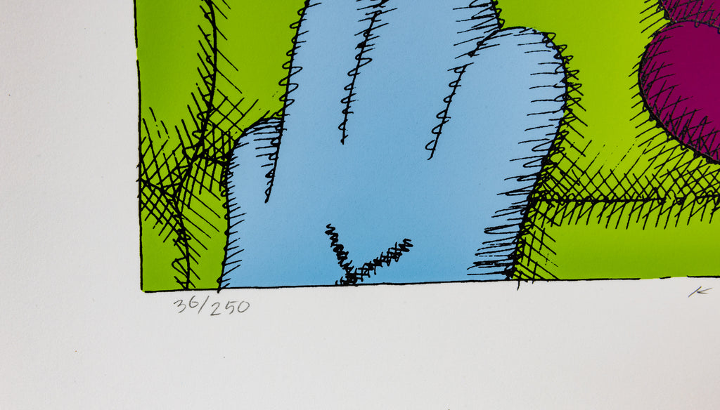 KAWS Untitled Green Image From the Urge Series Signed Limited