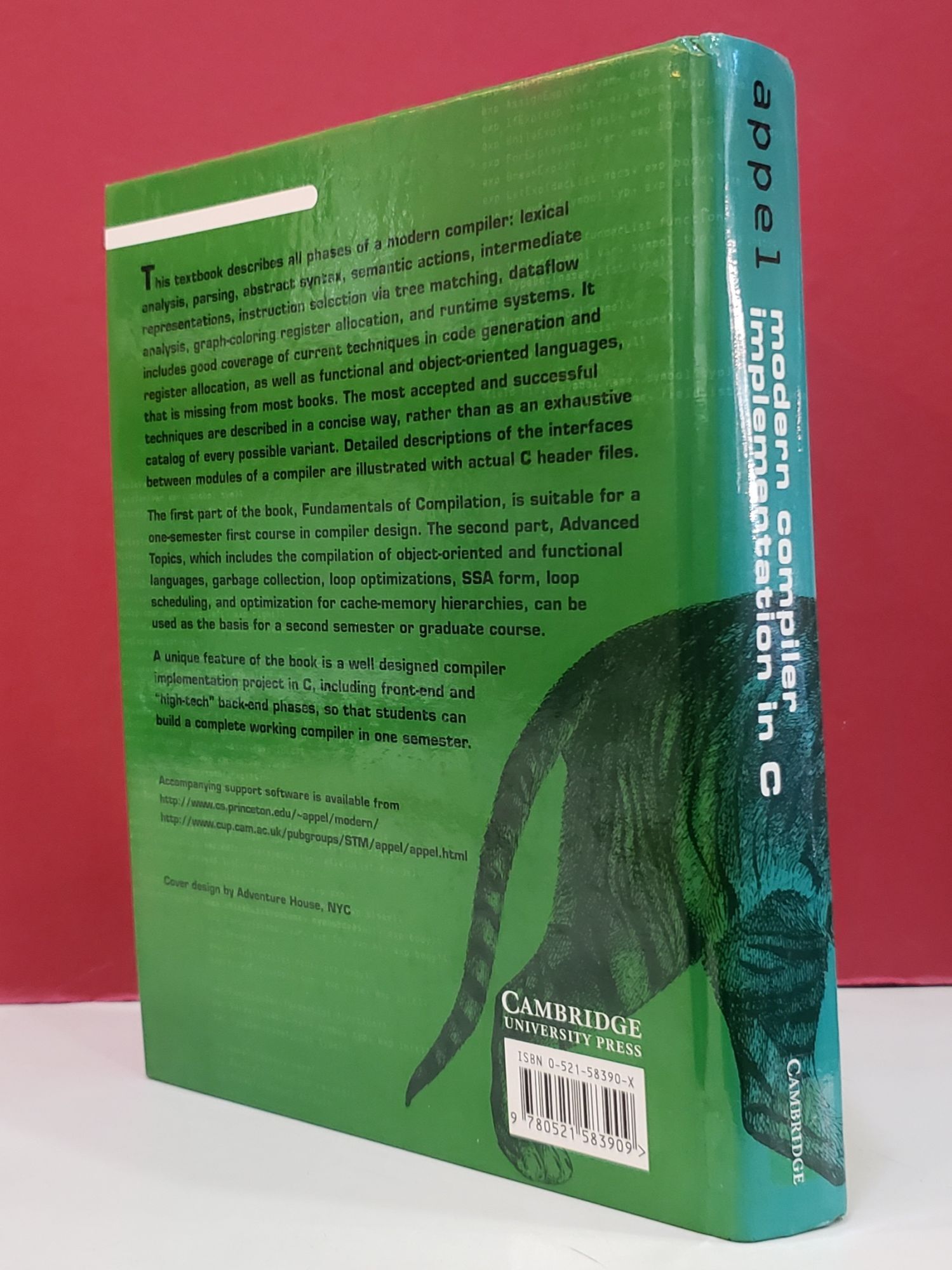 Modern Compiler Implementation in C. | Maia Ginsburg Andrew W. Appel