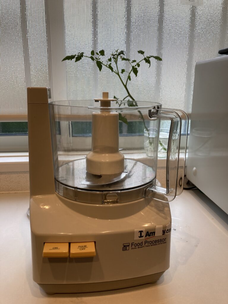 Amwayフードプロセッサーレビュー】みじん切り5秒スポンジケーキ10