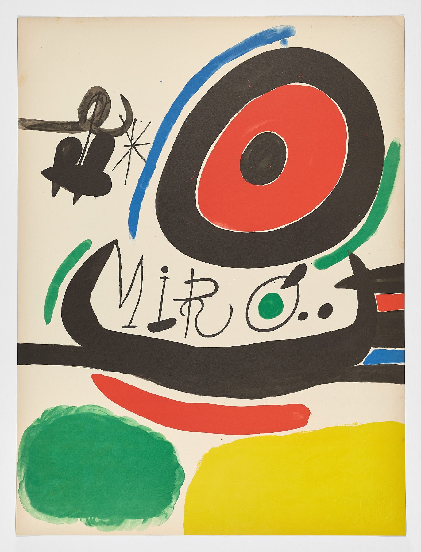 Joan Miró, Untitled (Avant la lettre), 1970 - Moises Valdes Gallery