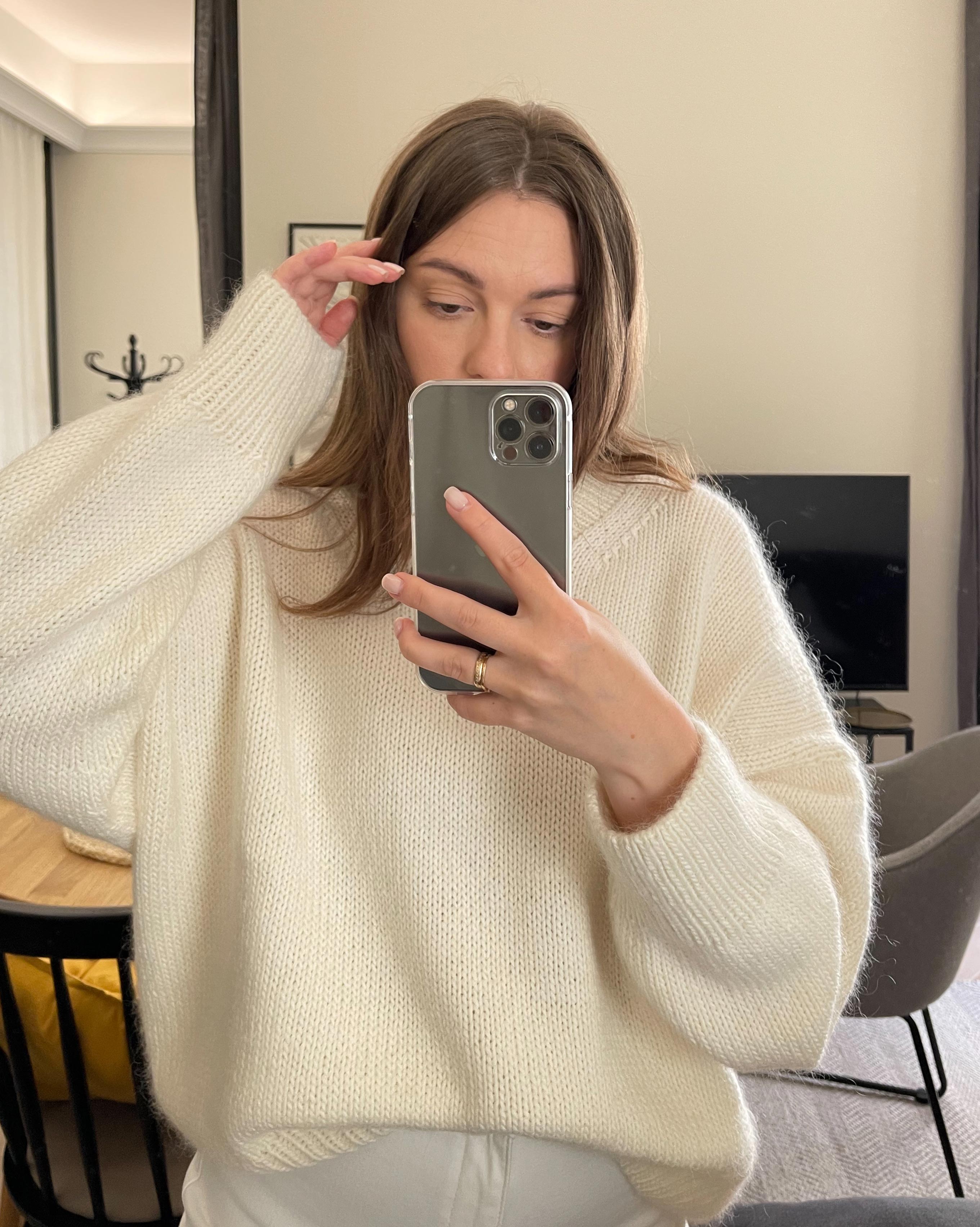 Knitting pattern Ness Sweater – Morecaknit Knitting Patterns Store