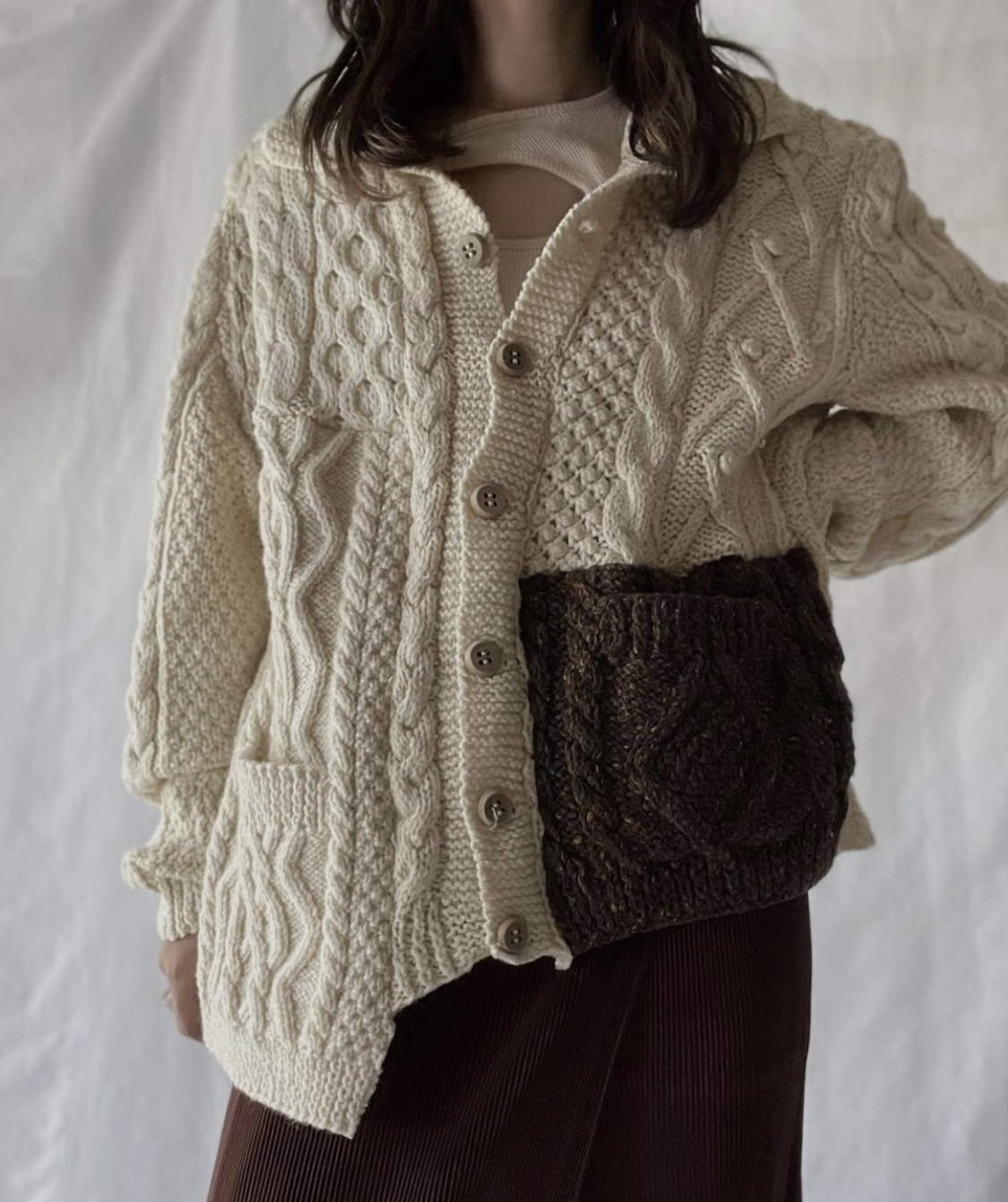 RE;CIRCLE STUDIOから 新作”Aran knit ”の再構築が登場。 | 京都河原町