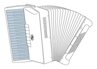 HOHNER | BRAVO III 72 | モリダイラ楽器