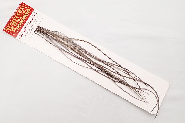 希少カラー ホワイティングファーム WHITING ハックル サドル 希少