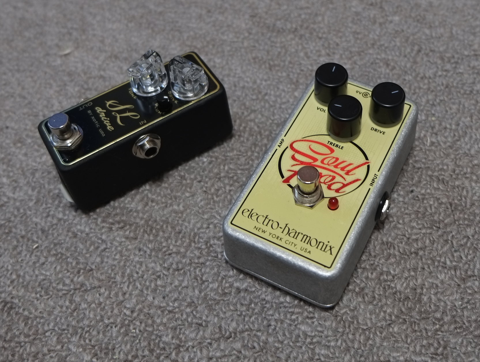 Xotic「SL Drive」とElectro-Harmonix「Soul Food」 - モリタギター教室