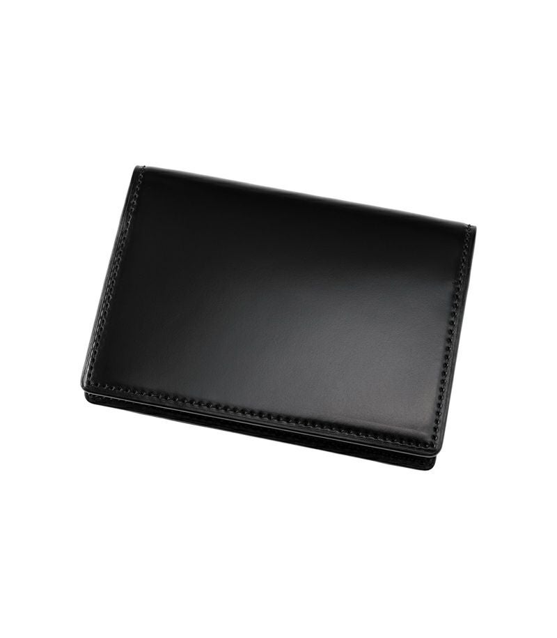 通しマチ名刺入れ｜コードバン＆ルーガショルダー |革製品CYPRIS