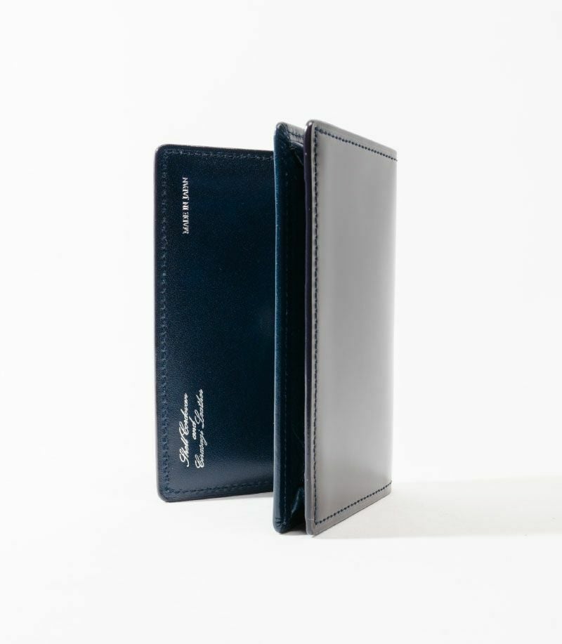 通しマチ名刺入れ｜コードバン＆シラサギレザー |革製品CYPRIS