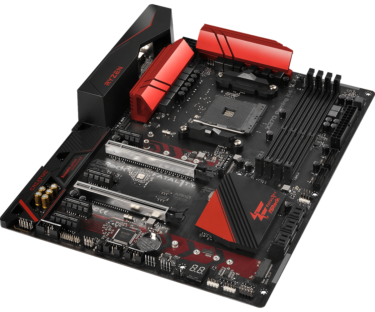 Asrock Fatal1ty X370 Gaming K4 - Motherboard Specifications On