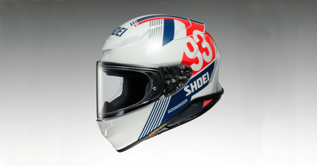 SHOEIがマルケスレプリカ「Z-8 MM93 RETRO」を発売 - Moto Connect