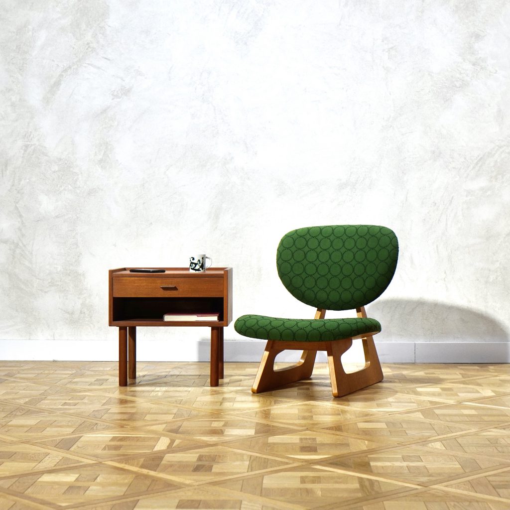 長大作 天童木工 低座椅子 - MOTO FURNITURE 北欧家具 ウェグナー