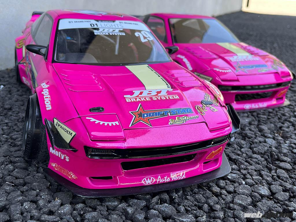 このクオリティはもはや実車!?」パンデムV3仕様180SXのラジコンボディ