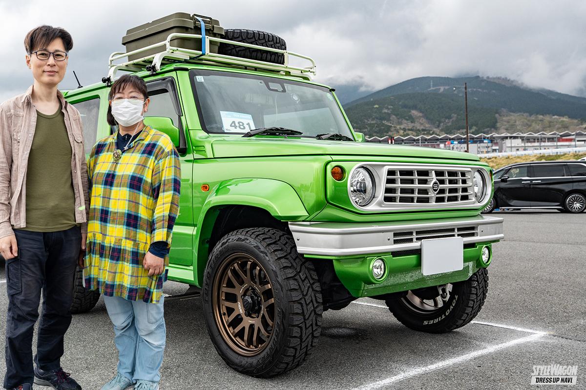 車検R8/4月 JB64ジムニー顔のようなL700Sミラジーノ雪ドリ ミサイル M