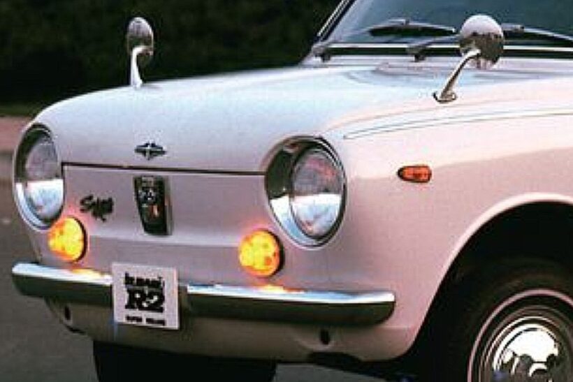 名車スバル360の後継車「スバルR-2」、てんとう虫からベーシックな2BOX