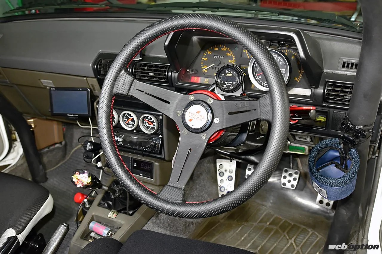 昭和の峠仕様”が現代性能で復活！」メカチューン仕様の4Kエンジンを