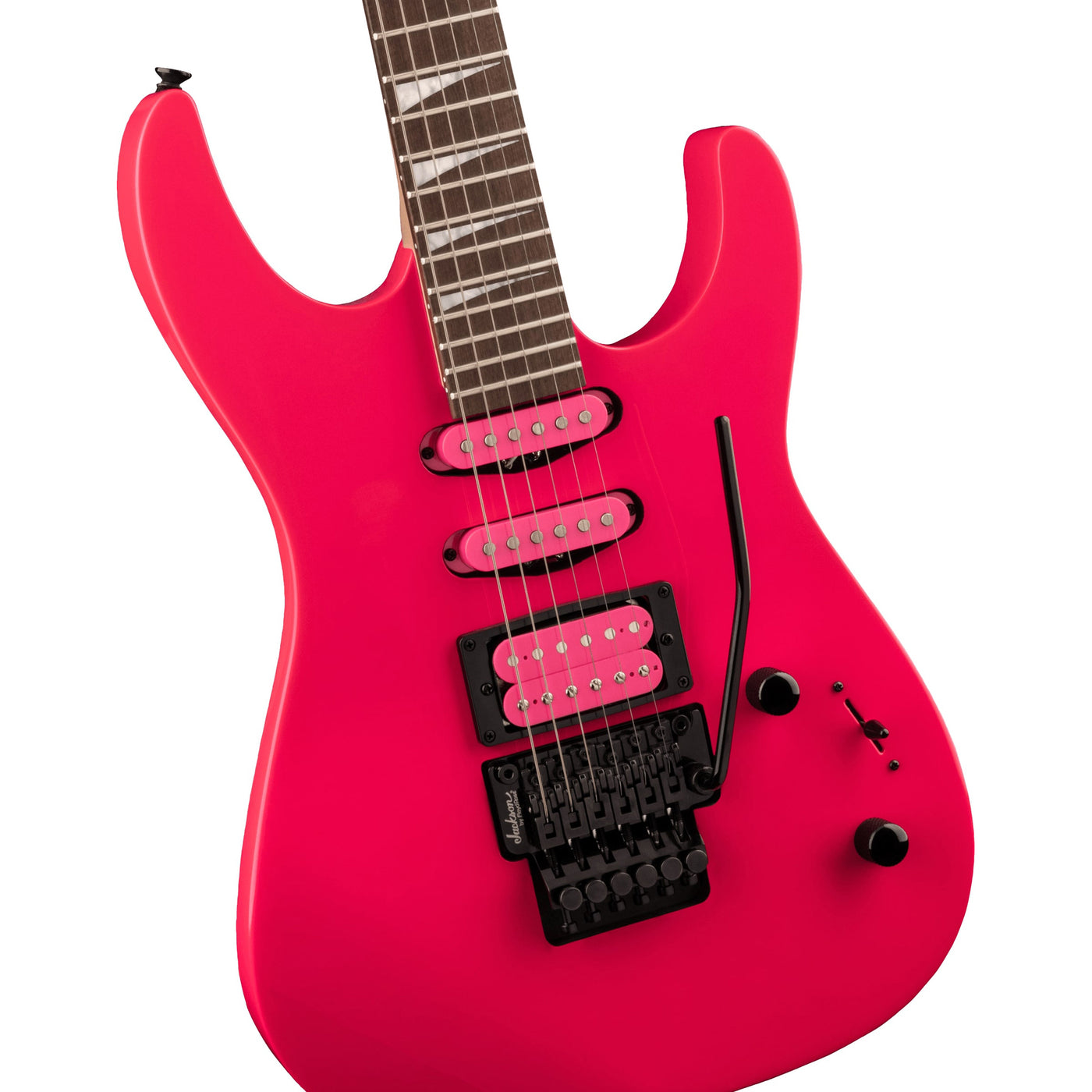 Jackson DK3XR HSS NEON PINK – Motor City Guitar