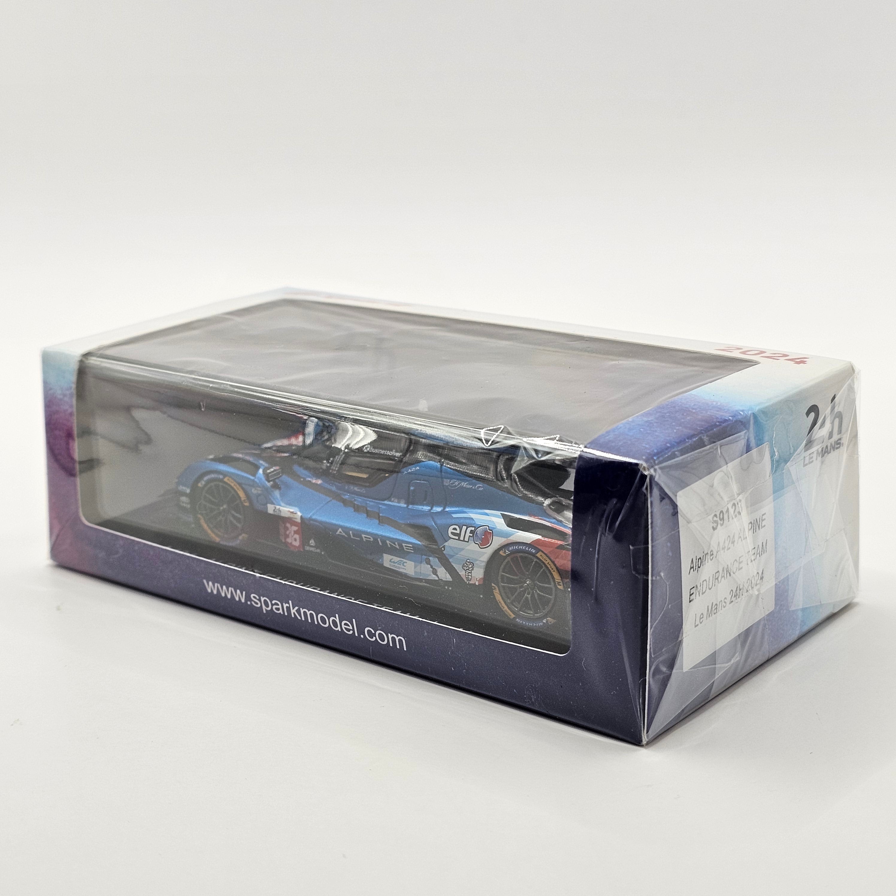 Spark Alpine A424 #36 Alpine Endurance Team 24Hrs Le Mans 2024 1/43 Sc