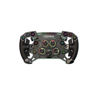 MOZA GS V2P GT Wheel | Leather GT Rim, 72 Inputs, Quad-Core