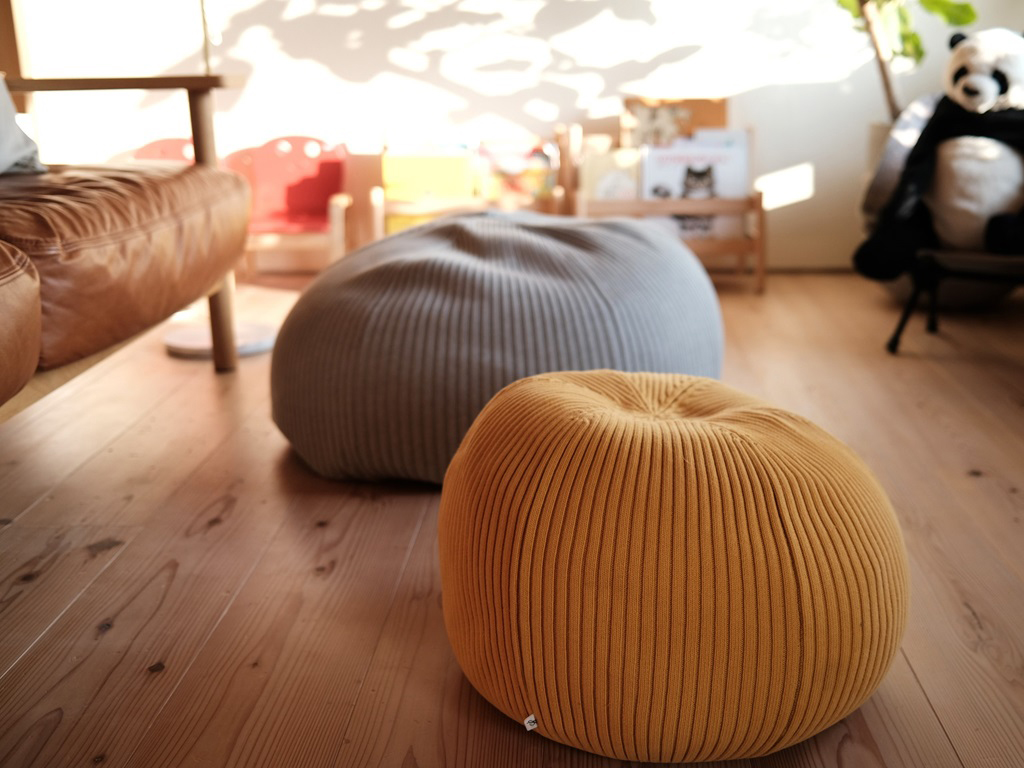 復活！-5年経ってヘタったIDEEのPUUF（ビーズクッション）の詰め替え