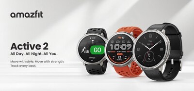 Amazfit Announces the Active 2; the Ultimate Everyday Smartwatch