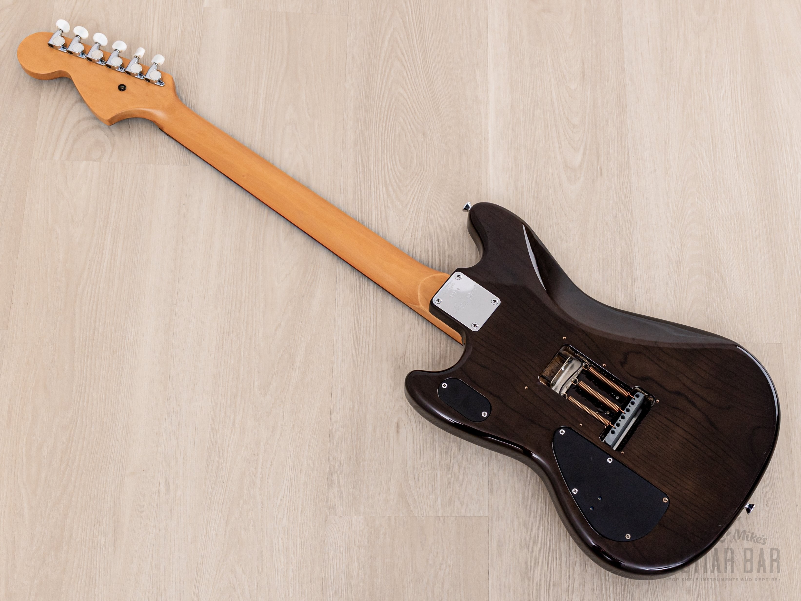 1991 Levinson Blade MG-2 Offset Electric Guitar Trans Black w/ Active