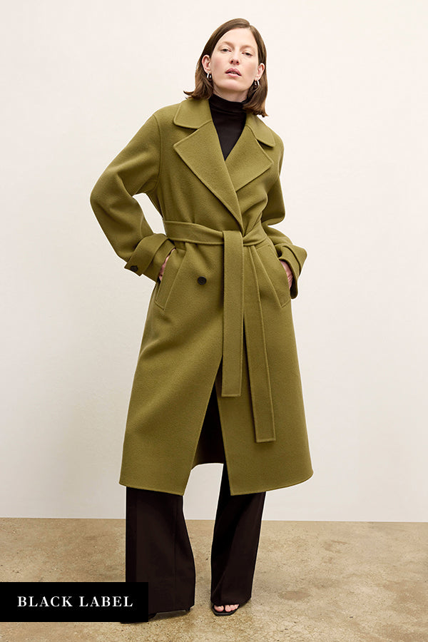 Viola Coat - Double-Face Wool :: Pistachio – M.M.LaFleur