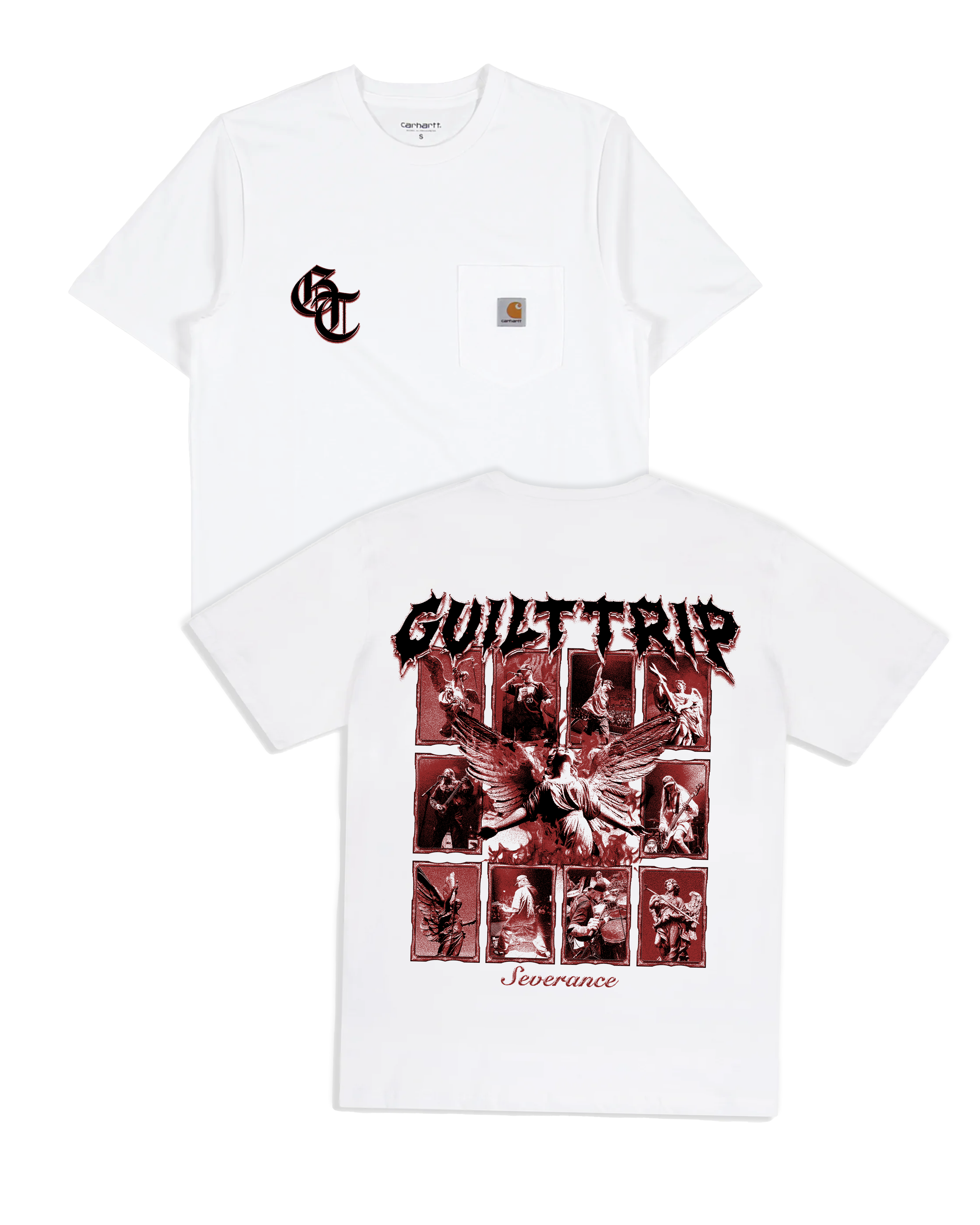 Guilt Trip - Burn Carhartt T-Shirt – MLVLTD MUSIC