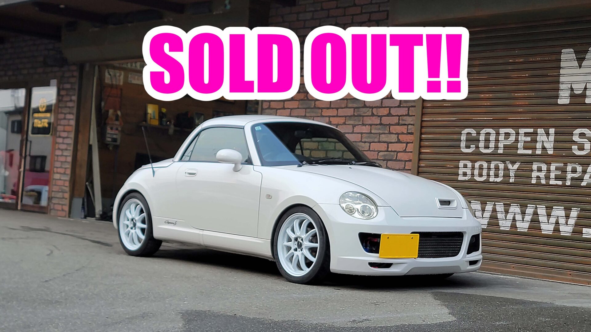 コペン（880） インタークーラー（ARC製） Z.S.S. ボルトオン 純正交換