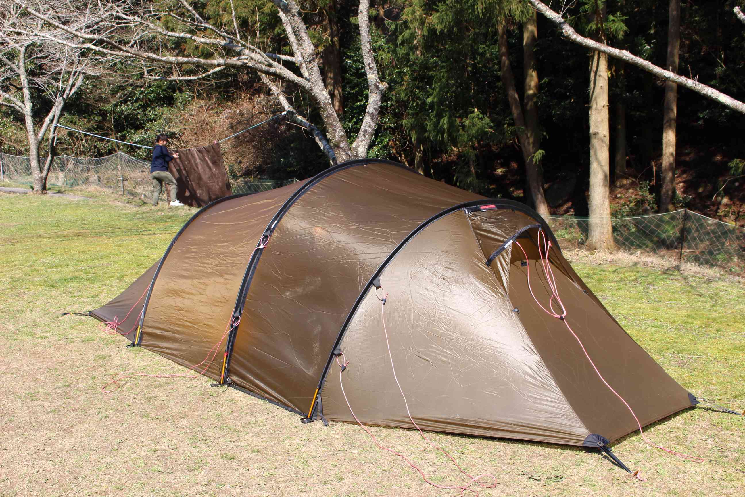 Hilleberg NALLO 4 GT ヒルバーグ ナロ 4GTを試し張りしてみました