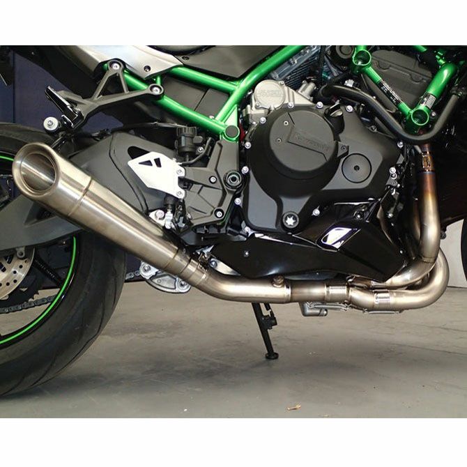 Z H2 20- チタンフルエキゾースト ブラッシュH2Rマフラー Vandemon