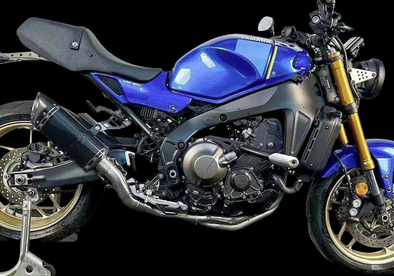 XSR900(2022-) XSR900GP(2024-) MT09(2024-) フルエキゾースト チタン