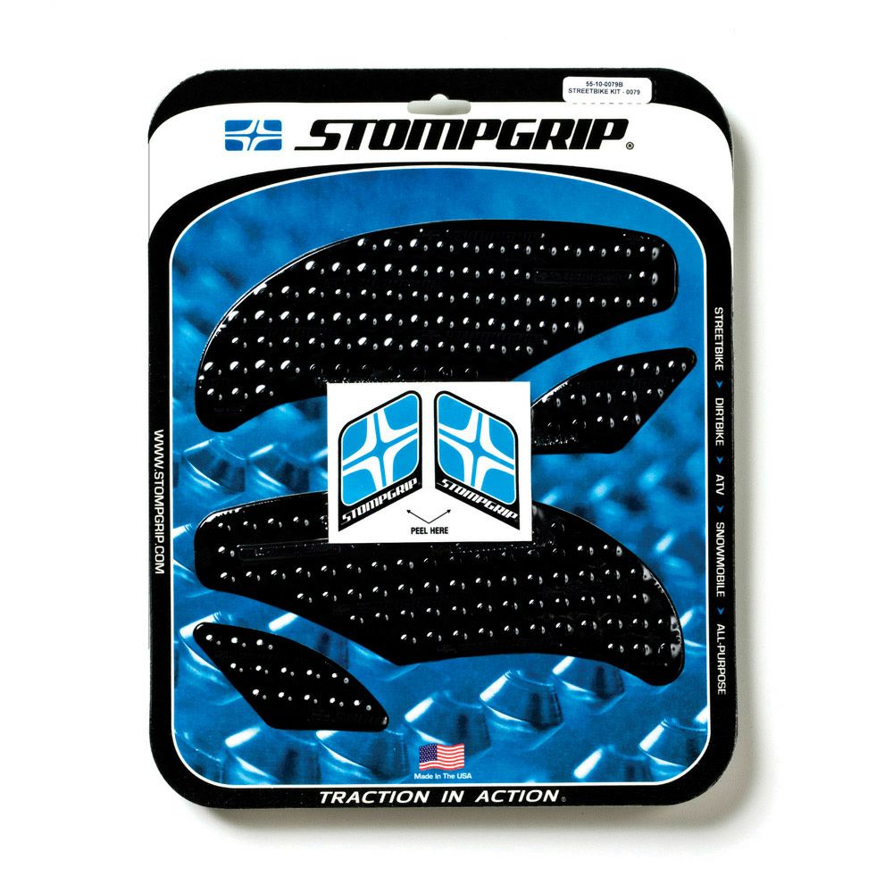 STOMPGRIP トラクションパッド(タンク)キット ZX-10R 11-15(ブラック
