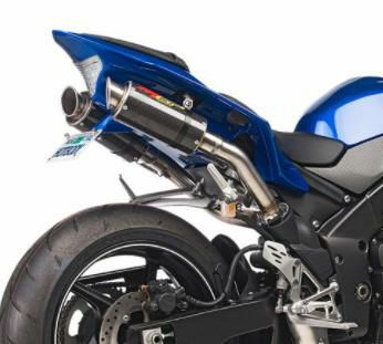 VOODOO ショーティ スリップオン・マフラー ブラック YZF-R1 09-14