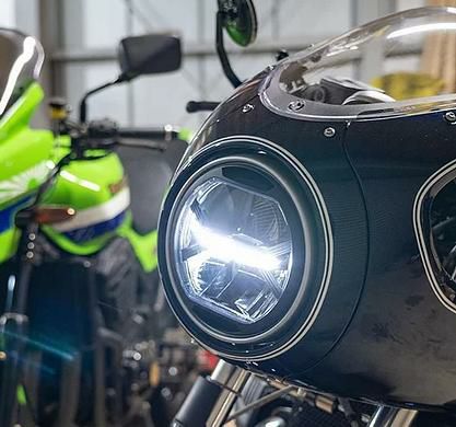BMW RnineT Highsider LEDヘッドライト ベイツスタイル BMW RnineT