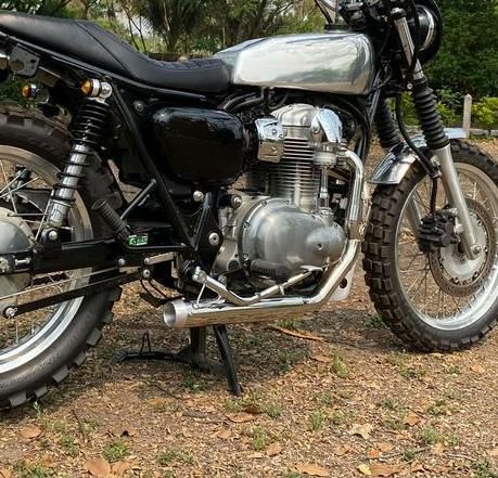 W650 2-1 フルエキゾーストマフラー ショート オメガレーサー カワサキ