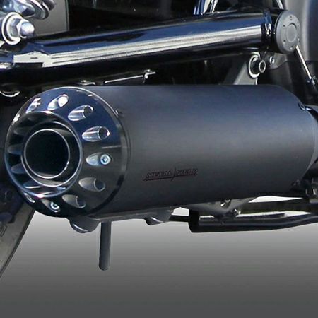 KIJIMA ヤマハ BOLT METALFIELDスリップオンマフラー(JMCA) ポリッシュ